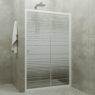 душевая дверь из стекла тритон слайд 100x185