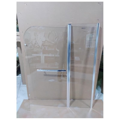 шторка для ванны стеклянная aquanet sg-1200