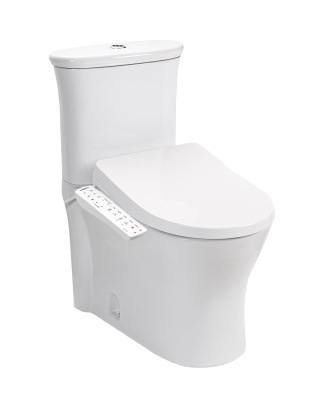 крышка-биде для унитаза электронная krooch slim aqua удлиненная