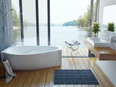 ванна из литьевого мрамора эстет грация 1700х940