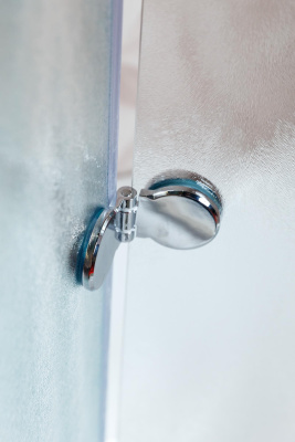 шторка для ванны стеклянная belbagno sela 120х140 складная