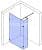 Душевая перегородка стеклянная WoterGlass TYPE-65-3
