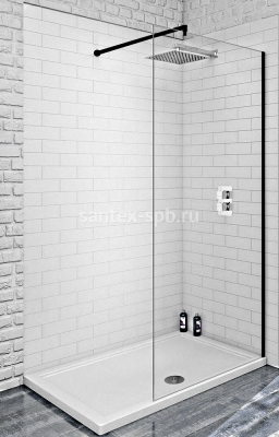 Душевая перегородка GlassWare TYPE-61B 70x200 прозрачное