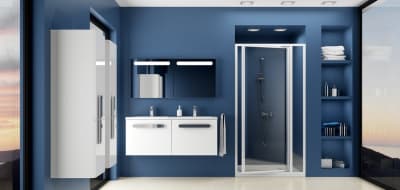 душевая дверь стеклянная ravak supernova sdop 80