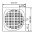 душевой поддон квадратный низкий rgw lux-tn 90x90