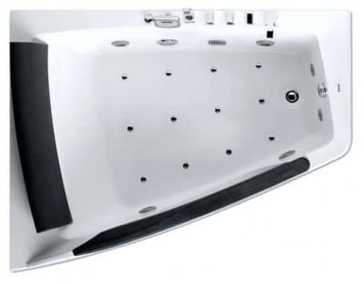 акриловая ванна с гидромассажем gemy g9056k 170х130