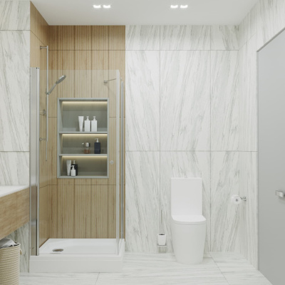 душевой уголок квадратный тритон форта 90x90