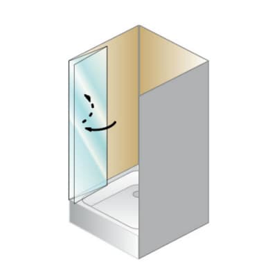 душевая дверь kolpa san terra flat tv/s 100