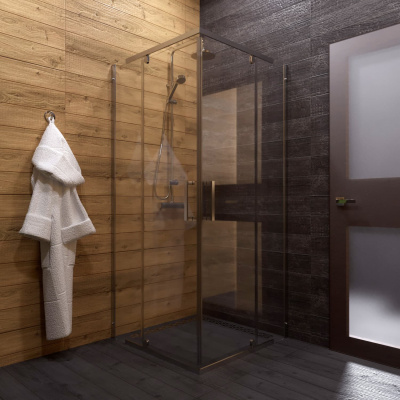 душевой уголок квадратный тритон каппа 90x90