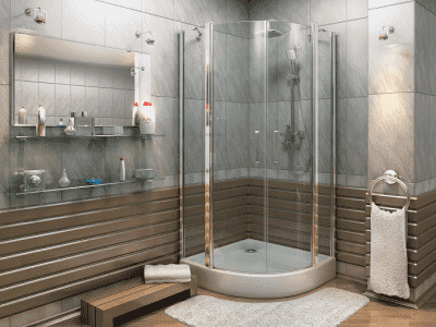 душевое ограждение bas пандора r 90x90