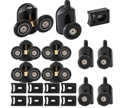 душевое ограждение прямоугольное type-50 100x90 чёрная/прозрачная