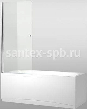 Шторка для ванны стеклянная Aquanet ALFA 1 NF6211
