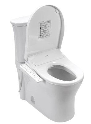 крышка-биде для унитаза электронная krooch slim aero удлиненная