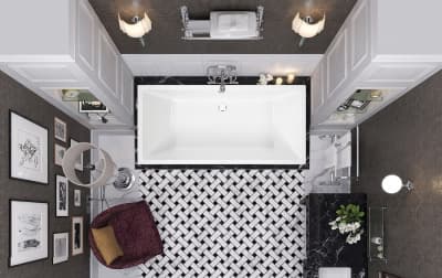 акриловая ванна vagnerplast cavallo 160х70